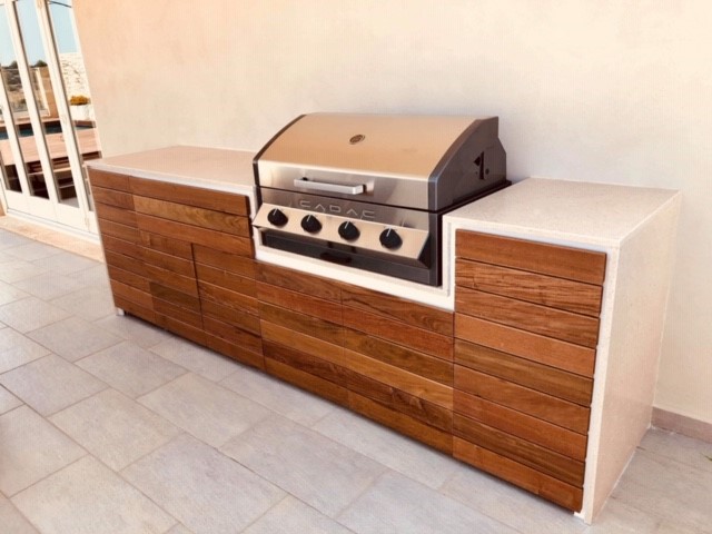 Meerdere Afstudeeralbum Ineenstorting Inbouw BBQ | Meridian Built-in | CADAC Gasbarbecues