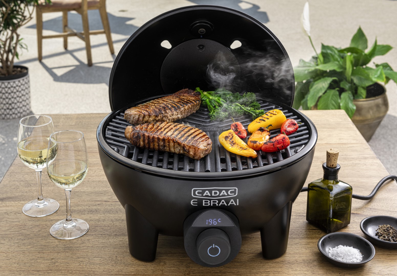 Il est facile d'utiliser un BBQ électrique !