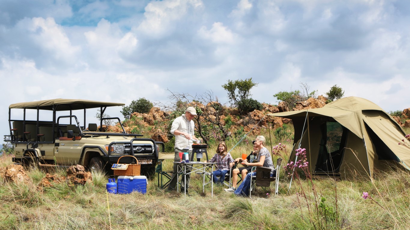 Kochen auf dem Campingplatz