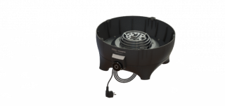 E-Braai FS | Burner Body EU type F plug (black)