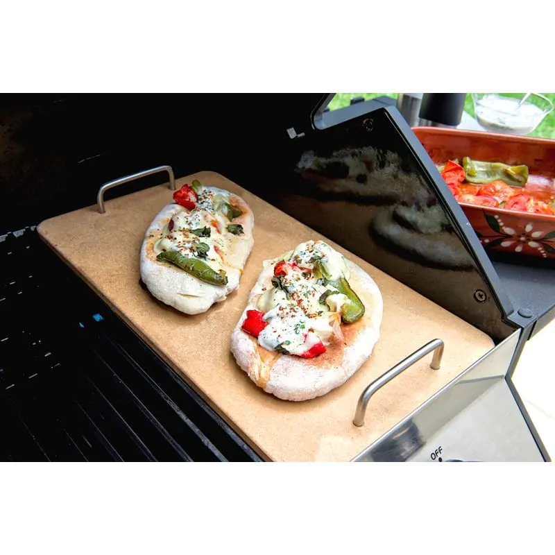 Pizza stone for deals bbq uk